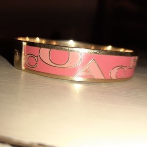 Matching Coach bracelet and purse